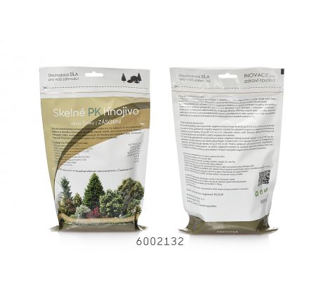Skelné hnojivo PK (zrnitost 2mm, balení 500g)