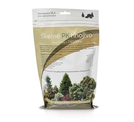 Skelné hnojivo PK (zrnitost 5mm, balení 500g)